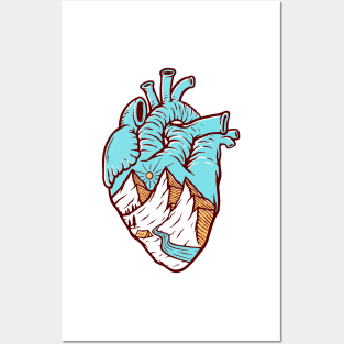 My heart is wild Posters and Art